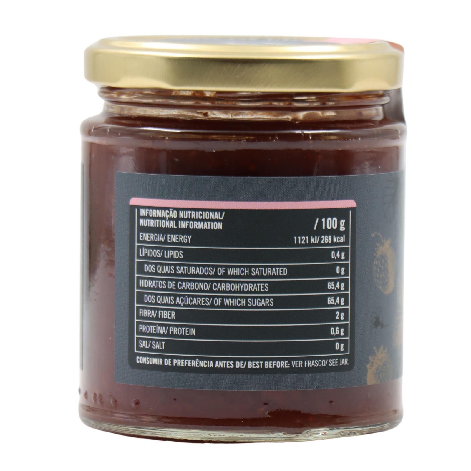 Fonte das Pias Strawberry Jam with Calem Port Wine