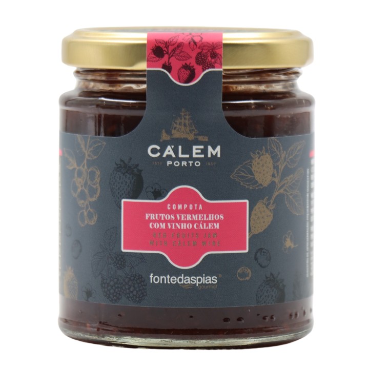 Fonte das Pias Rote Früchtemarmelade mit Calem Portwein