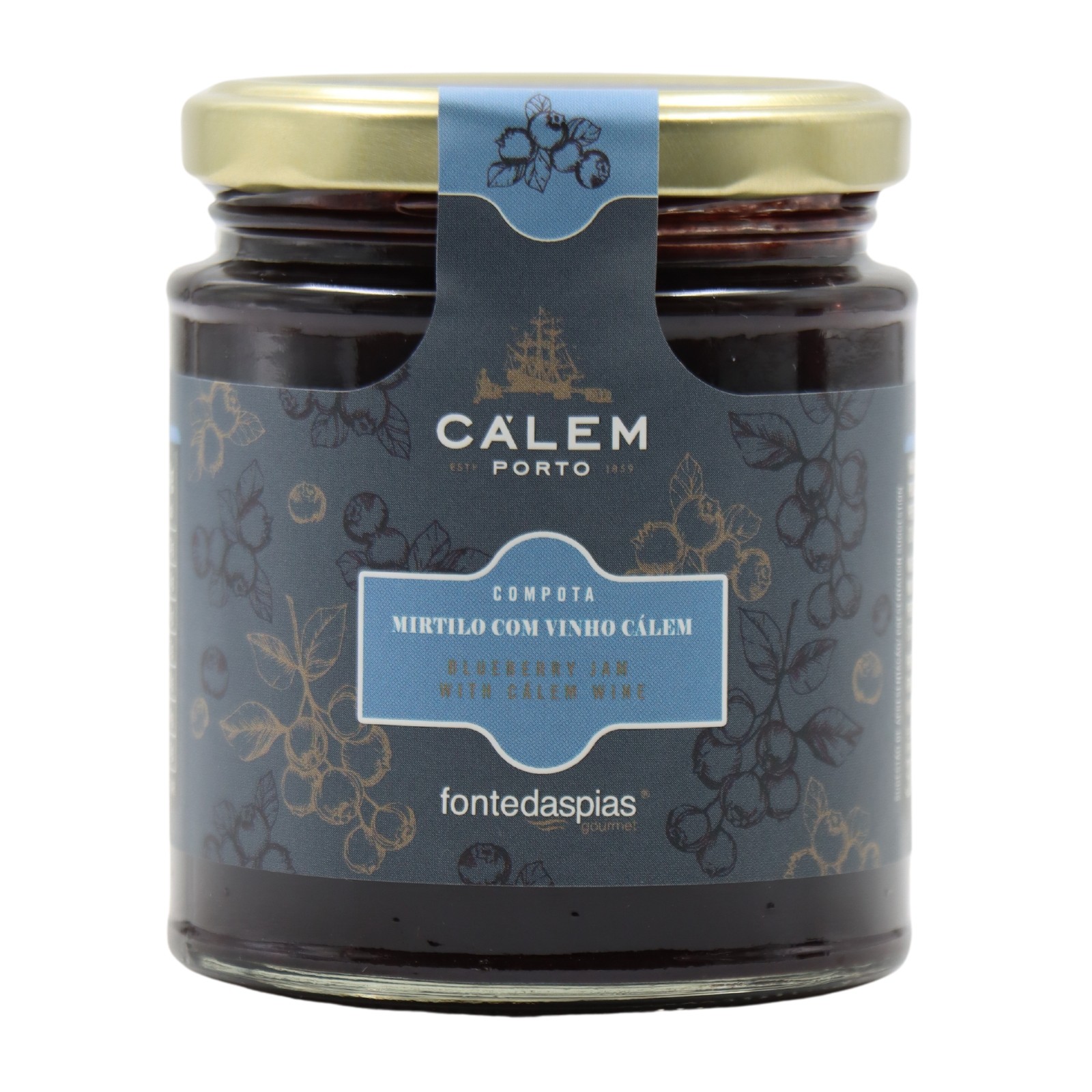 Fonte das Pias Blueberry Jam with Calem Port Wine