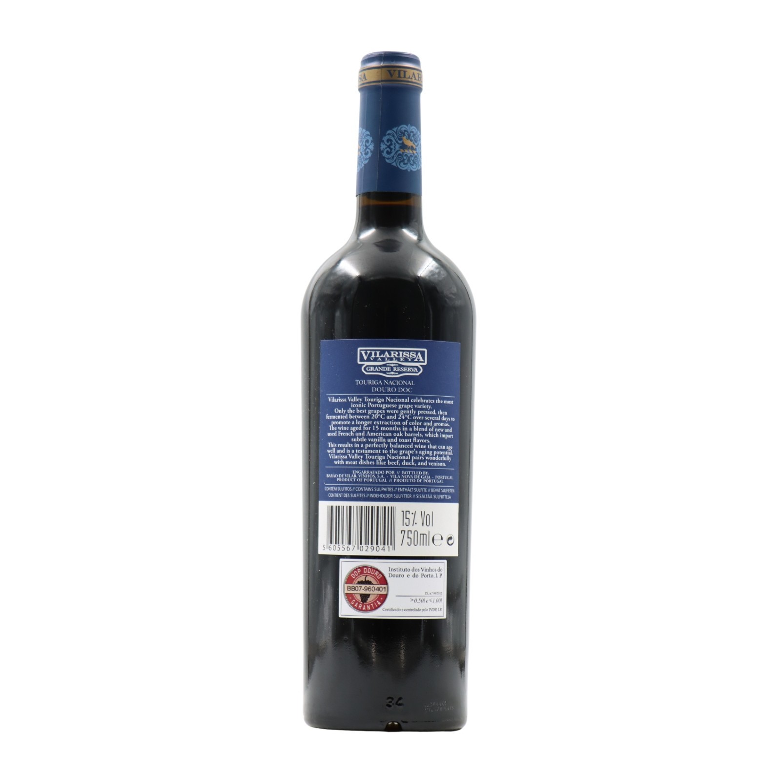 Vilarissa Valley Touriga Nacional Gran Reserva Tinto 2020
