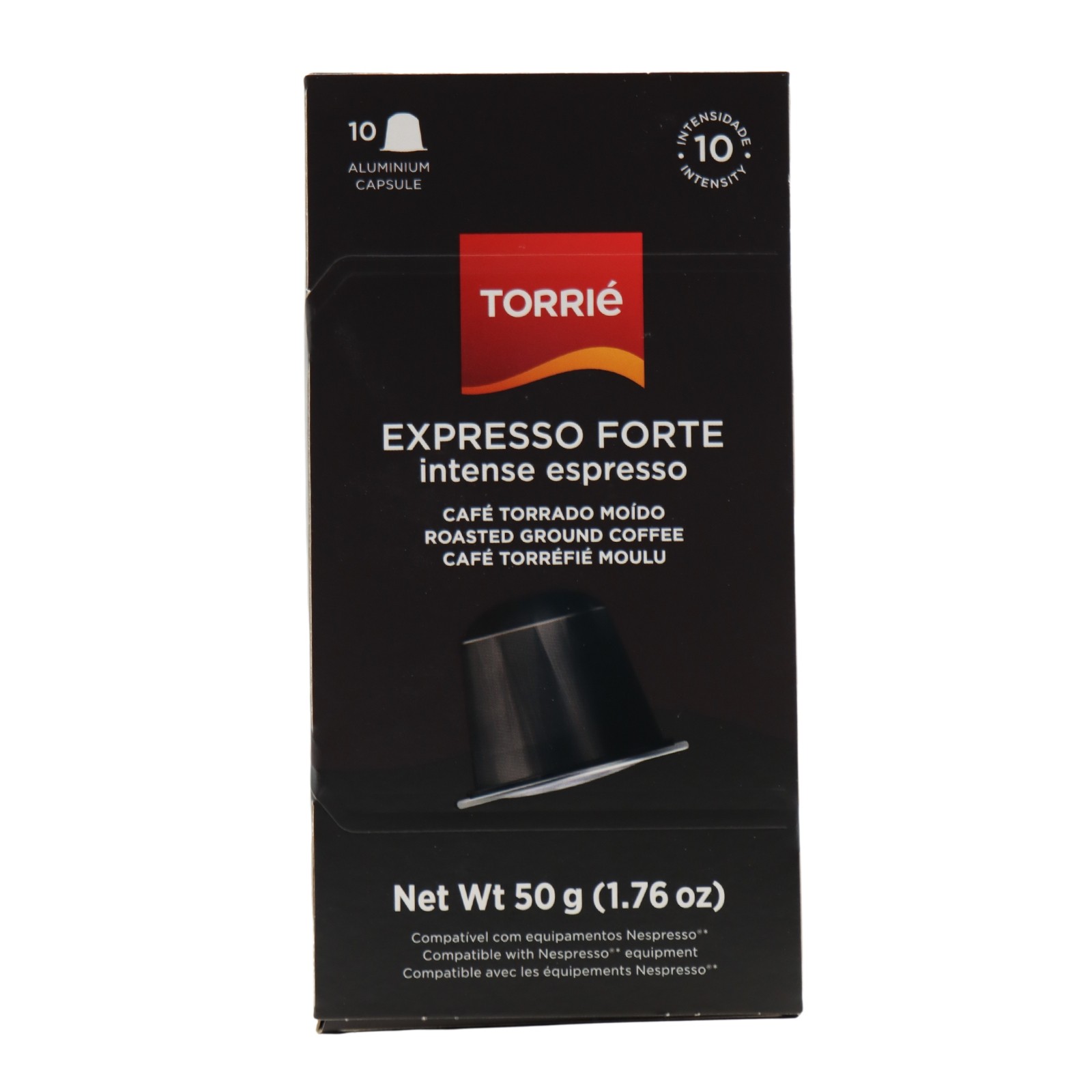 Torrié Expresso Strong Aluminum Capsule Nespresso Compatible 10 units