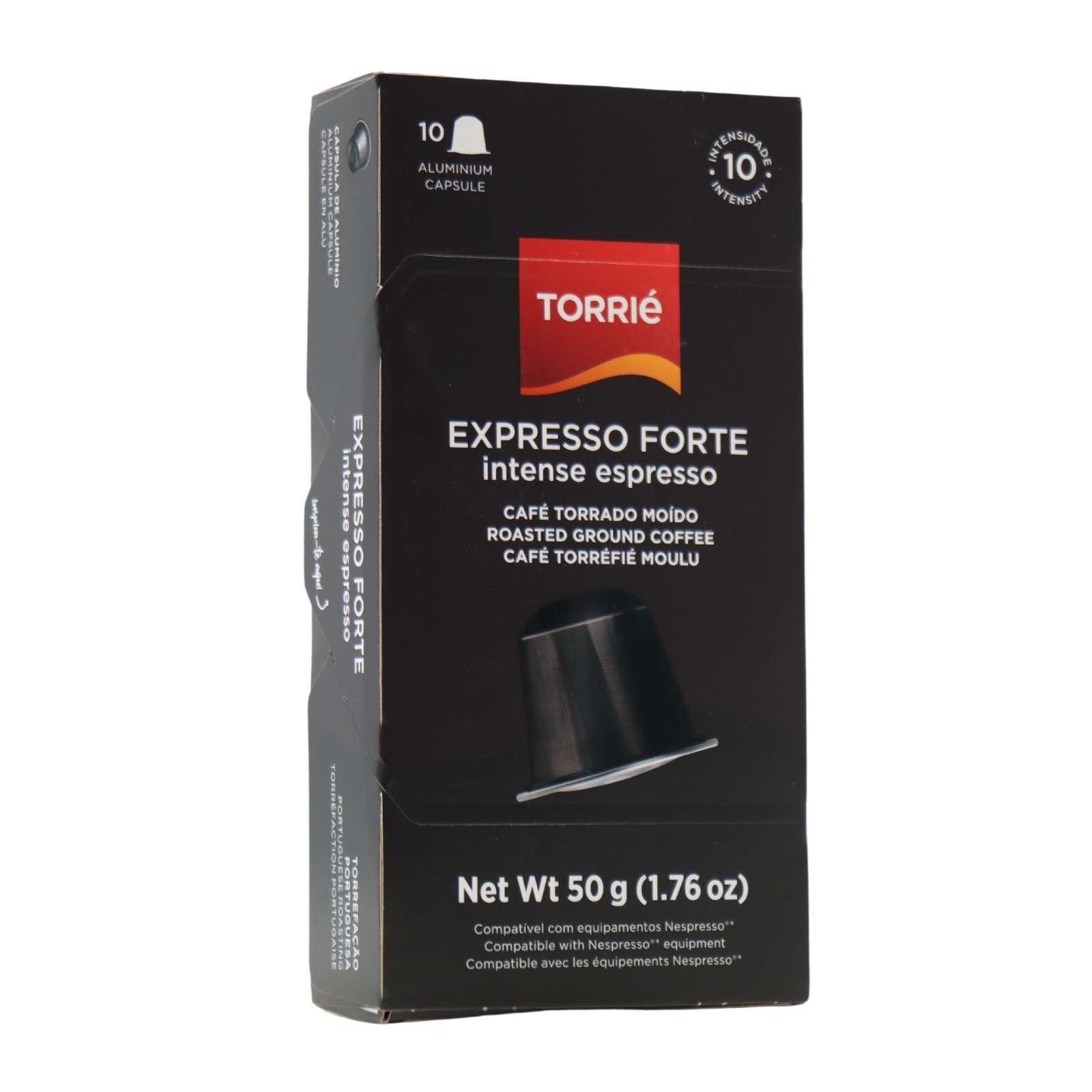 Torrié Expresso Strong Aluminum Capsule Nespresso Compatible 10 units