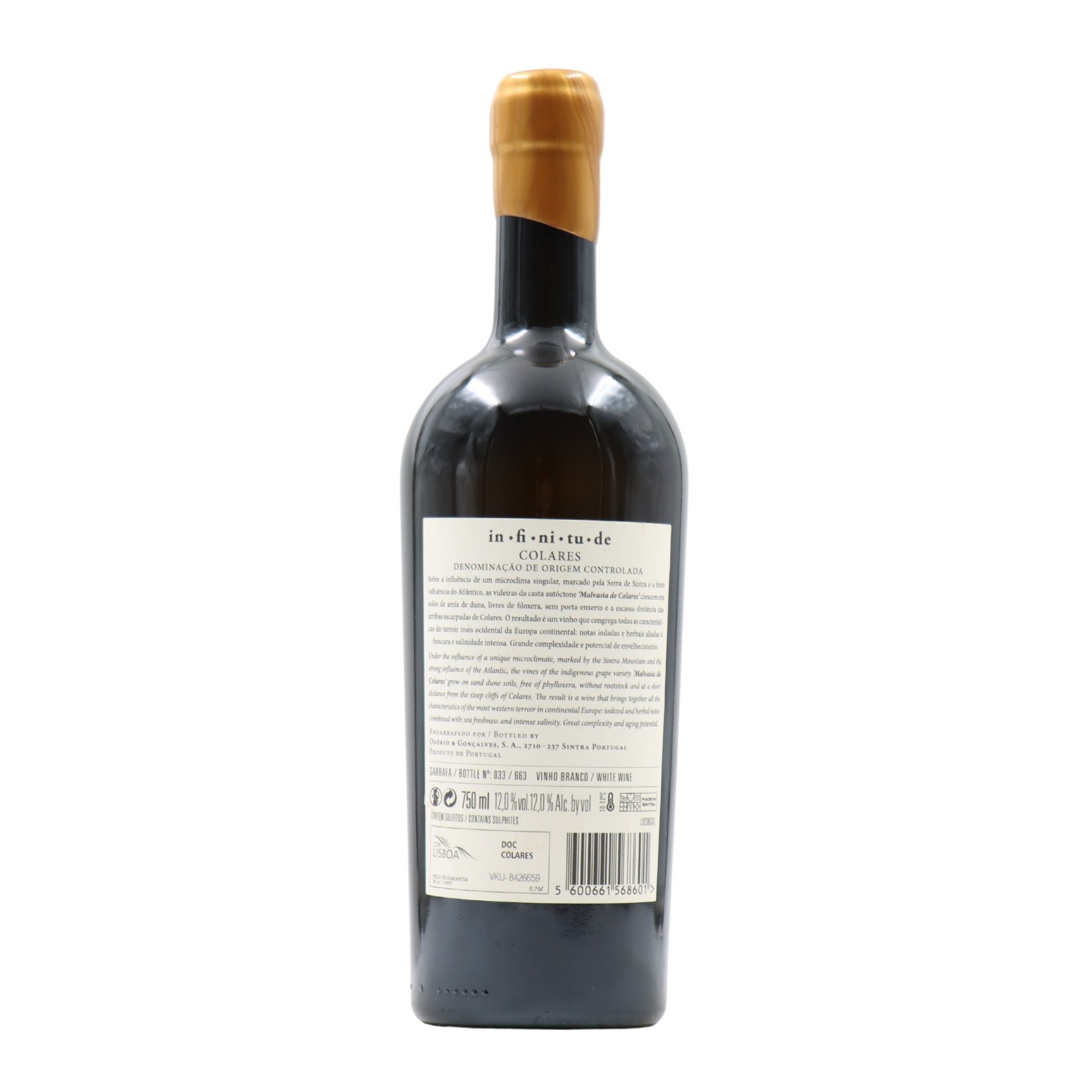 Infinitude Malvasia de Colares Blanco 2020