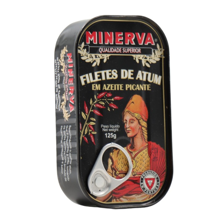 Minerva Filetti di Tonno in Olio di Oliva e Peperoncino