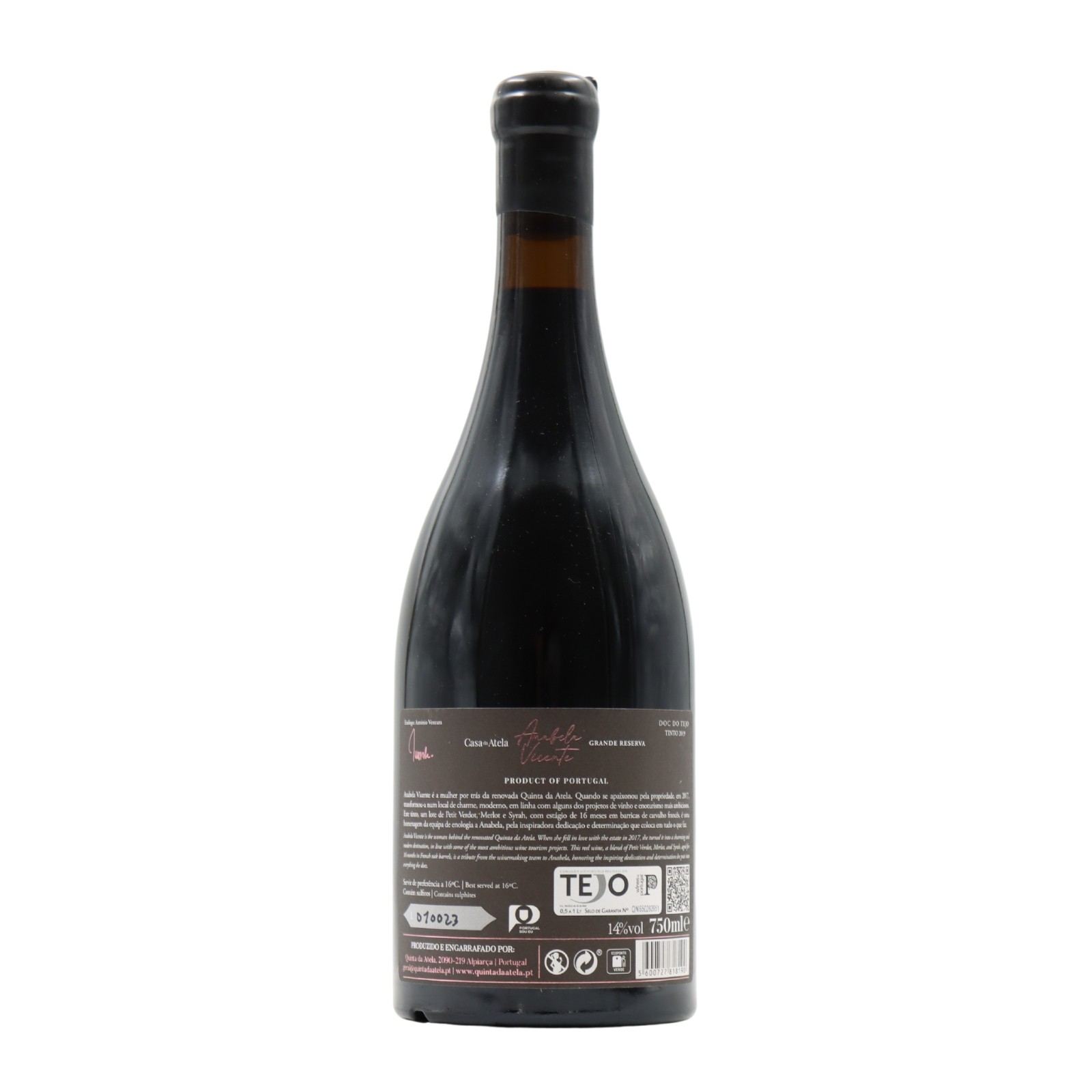 Casa da Atela Anabela Grand Reserve Red 2019