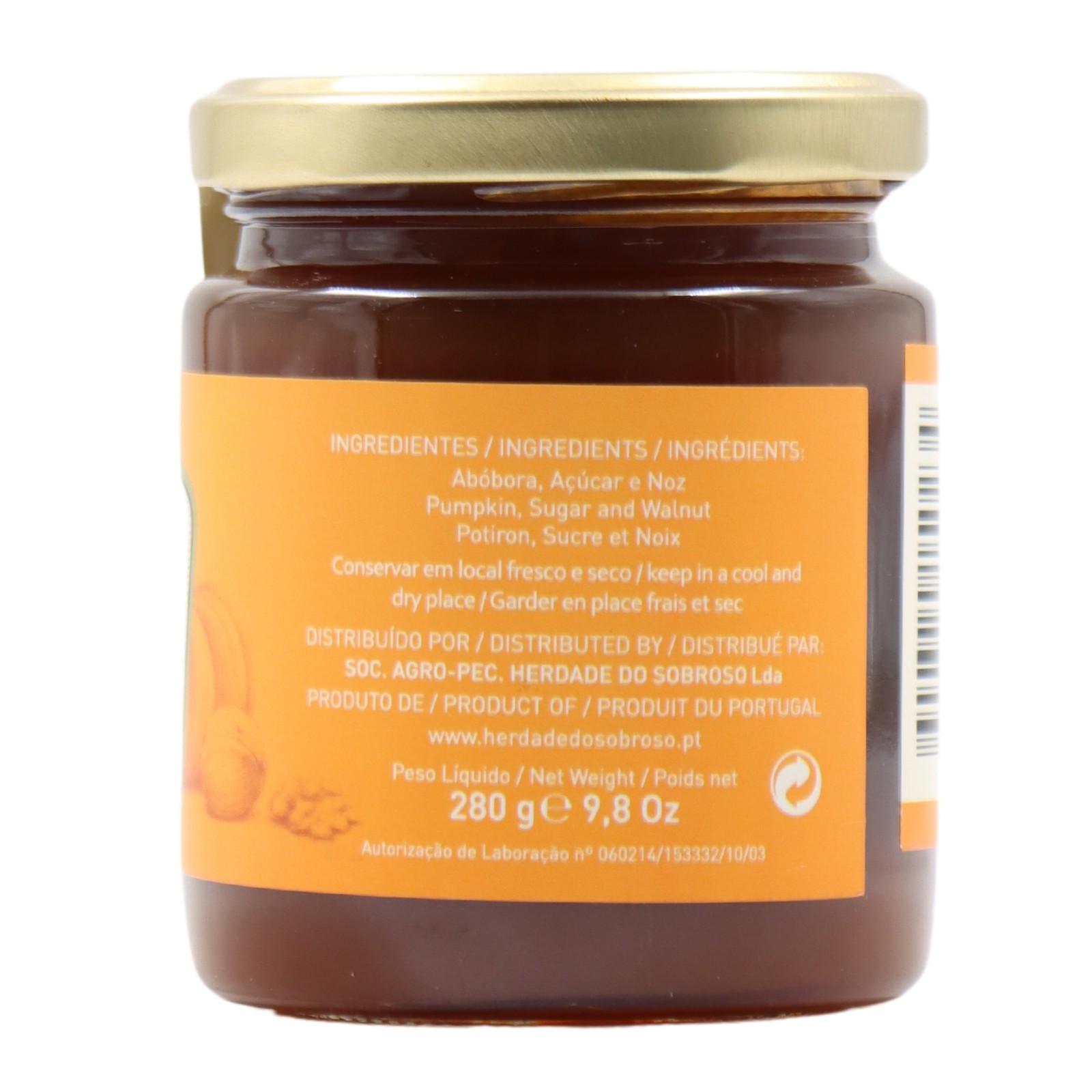 Herdade do Sobroso Pumpkin with Walnut Jam