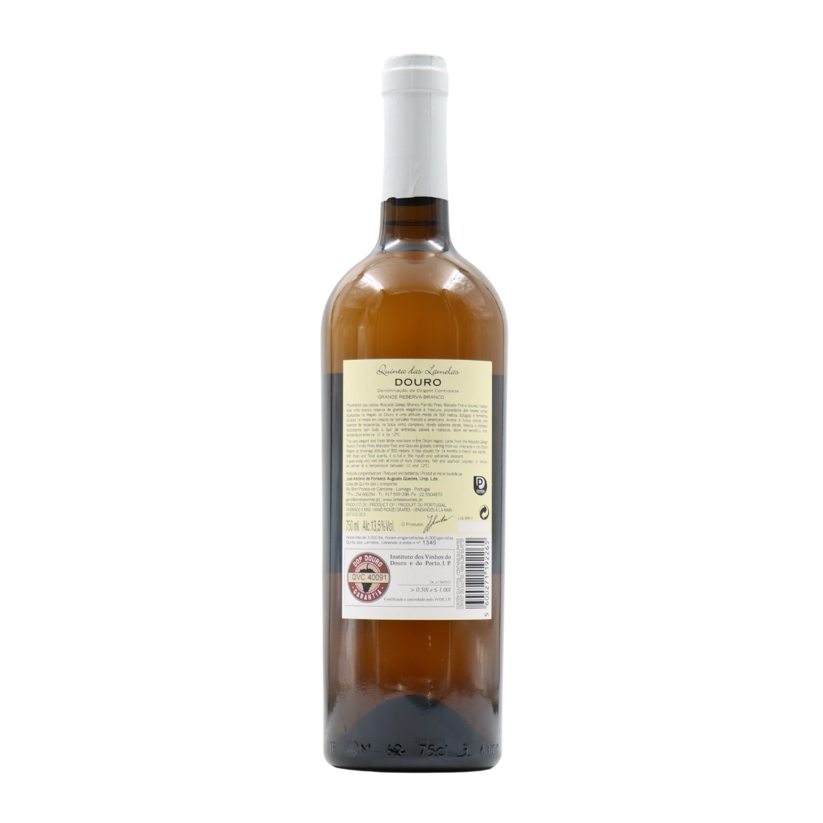 Quinta das Lamelas Gran Reserva Blanco 2022