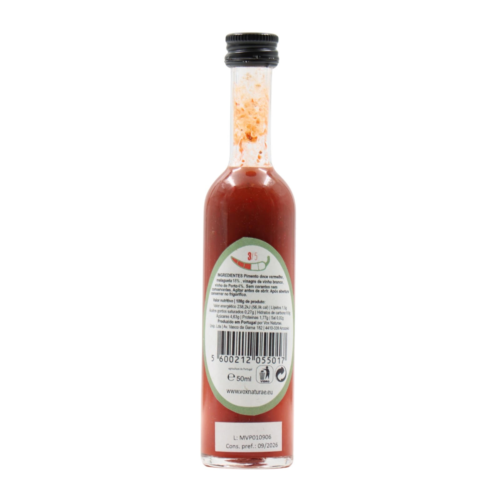 Vox Naturae Chilli Sauce