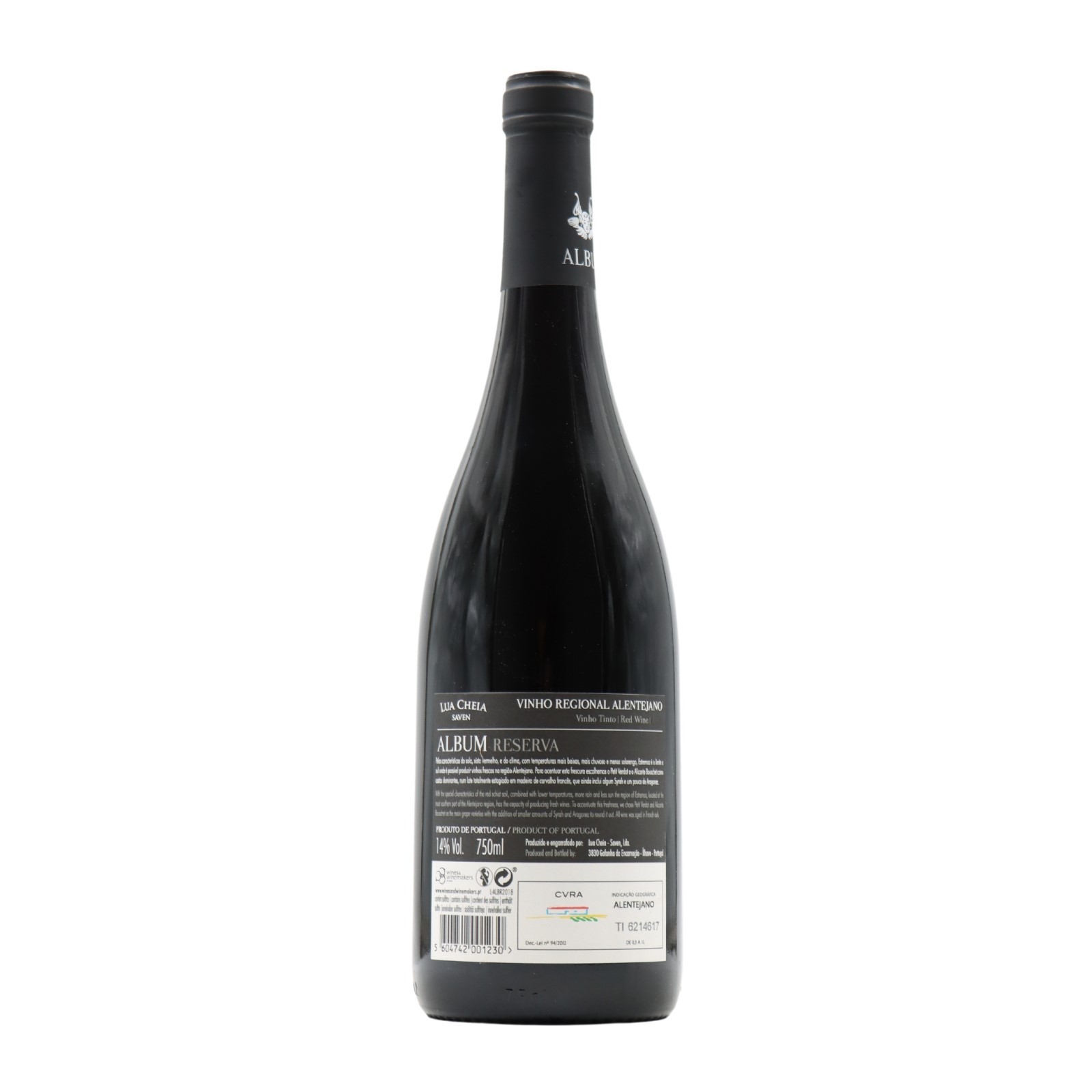 Lua Cheia Album Reserva Tinto 2018