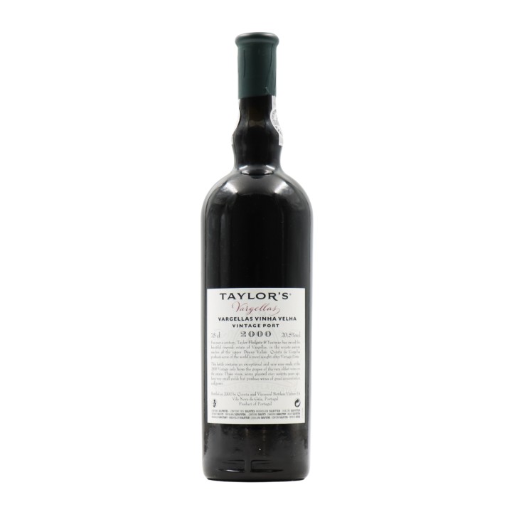 Taylors Vargellas Old Vines Vintage Port 2000