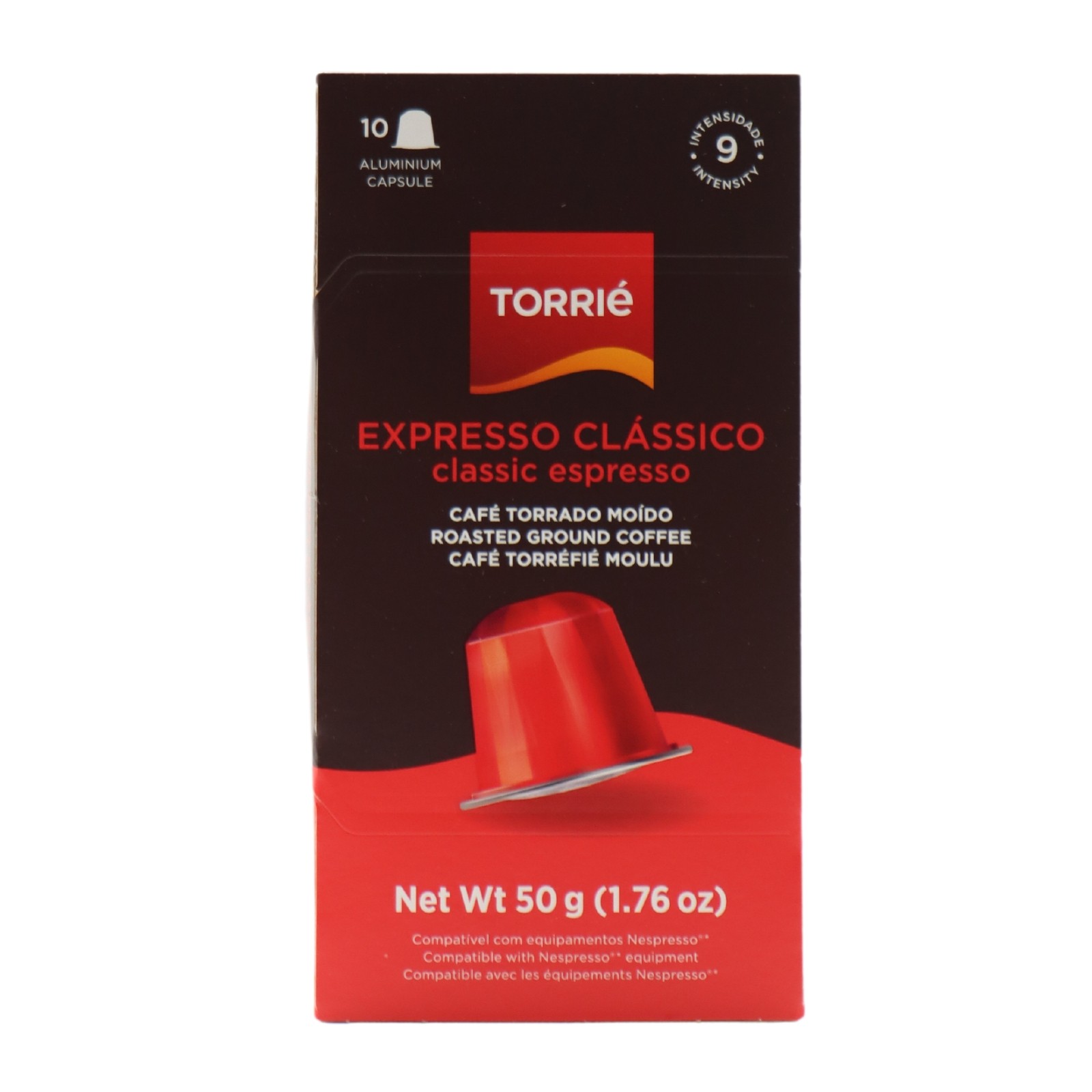 Torrié Expresso Classic Aluminum Capsule Nespresso Compatible 10 units
