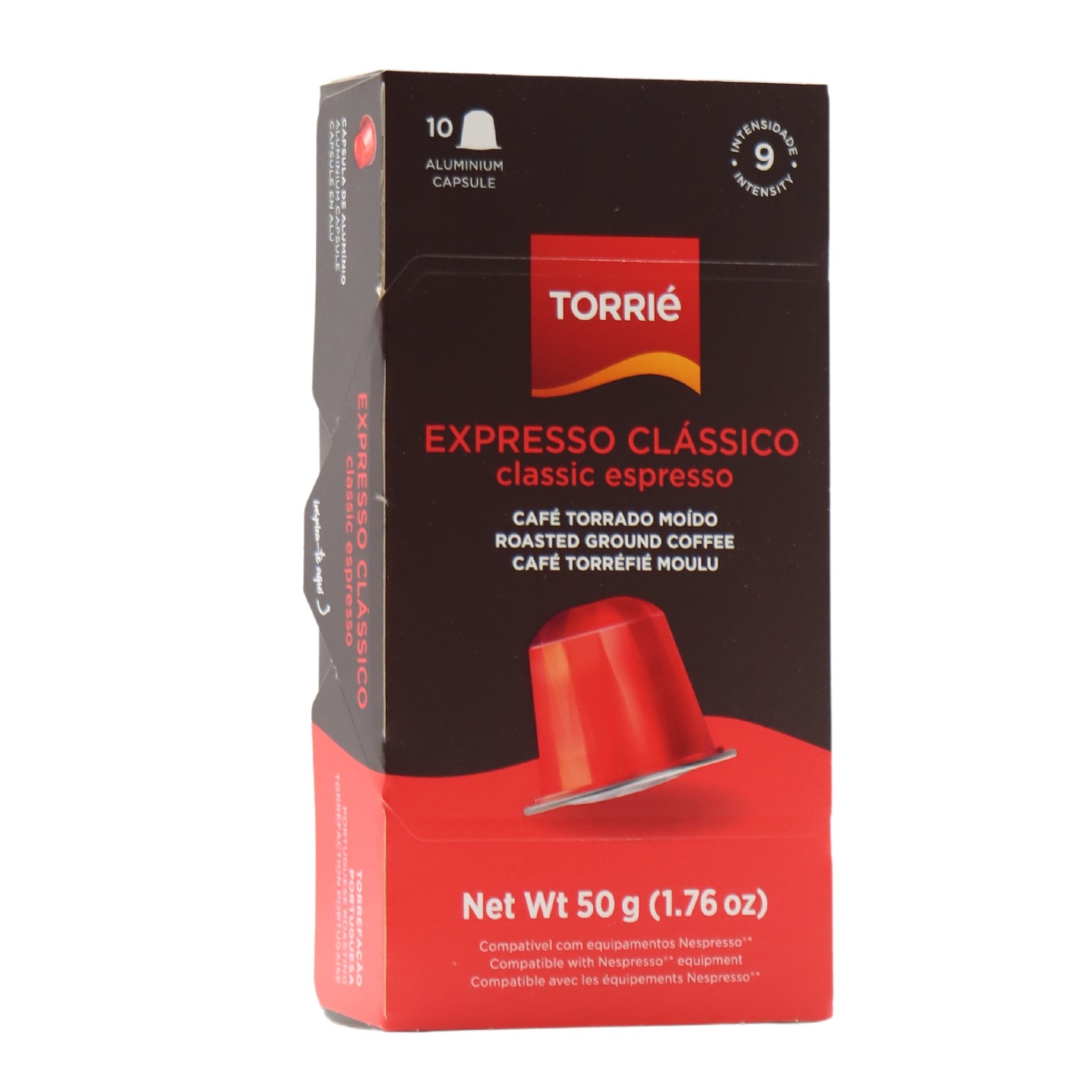 Torrié Expresso Classic Aluminum Capsule Nespresso Compatible 10 units