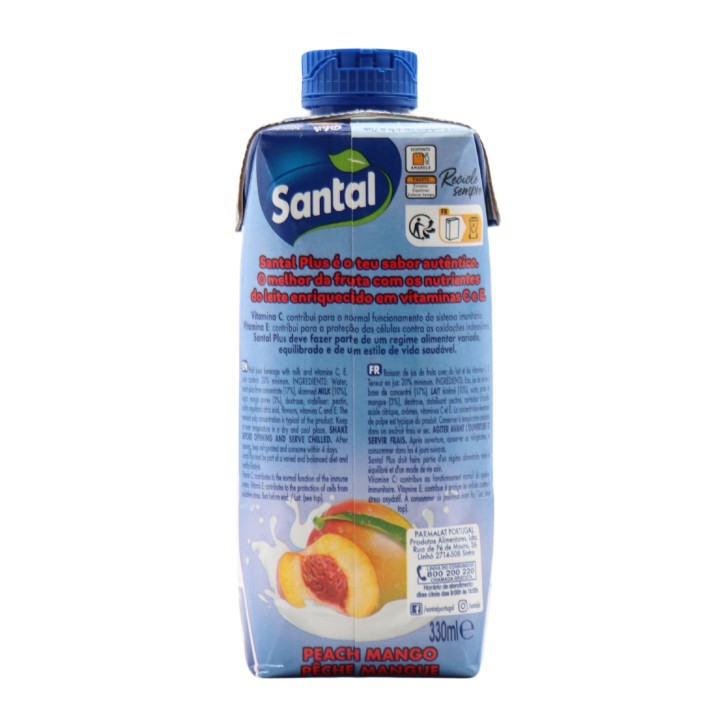Santal Plus Pêssego Manga