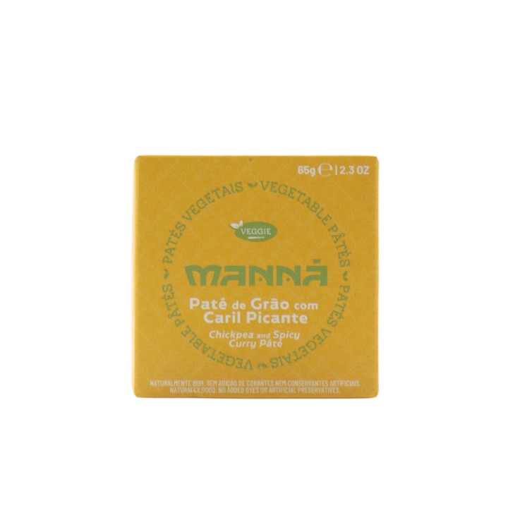 Manná Paté di ceci al curry piccante