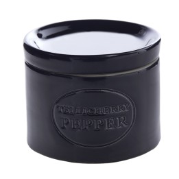 Marisol Tellicherry crushed black pepper in jar