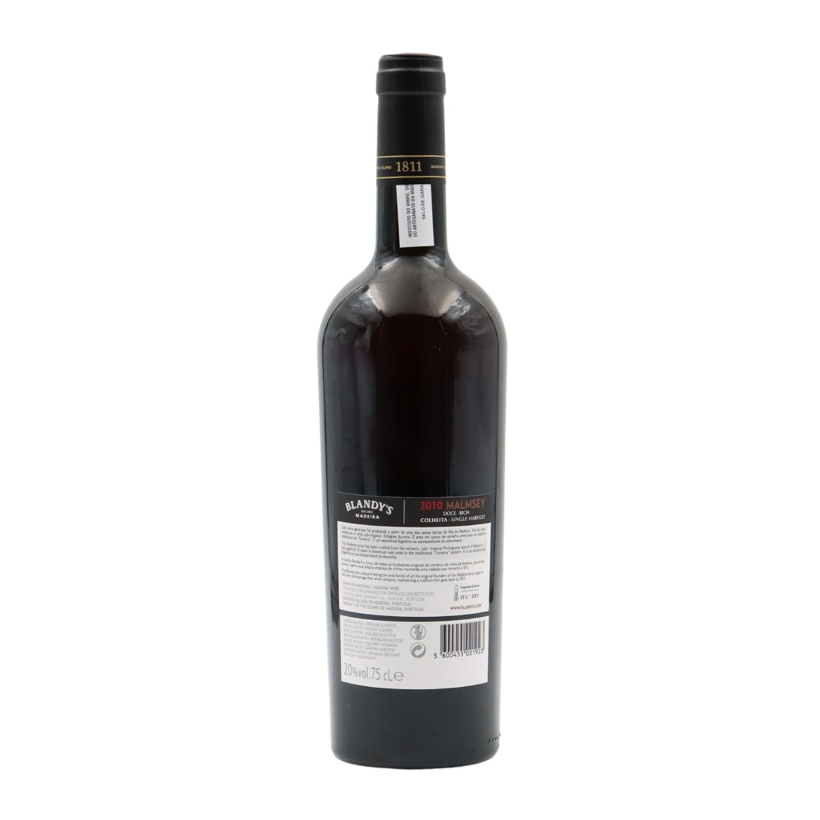 Blandys Malmsey Colheita 2010