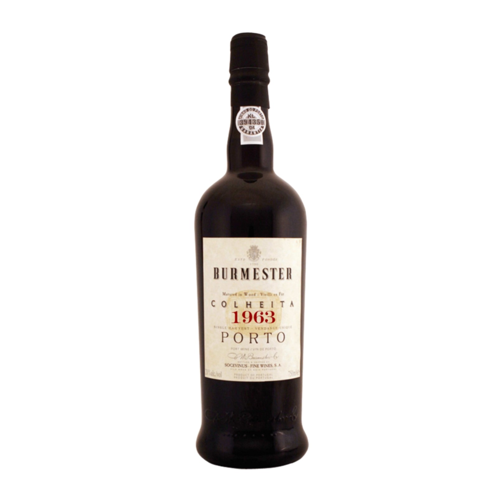 Burmester Colheita Port 1963