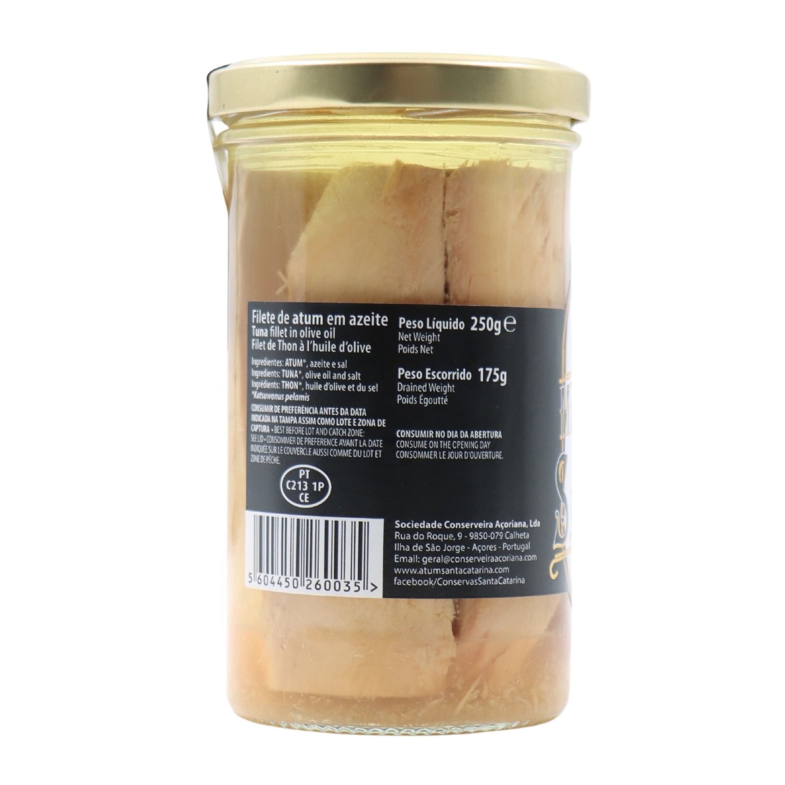 Mestre Saul Thunfischfilet in Olivenöl 250 g