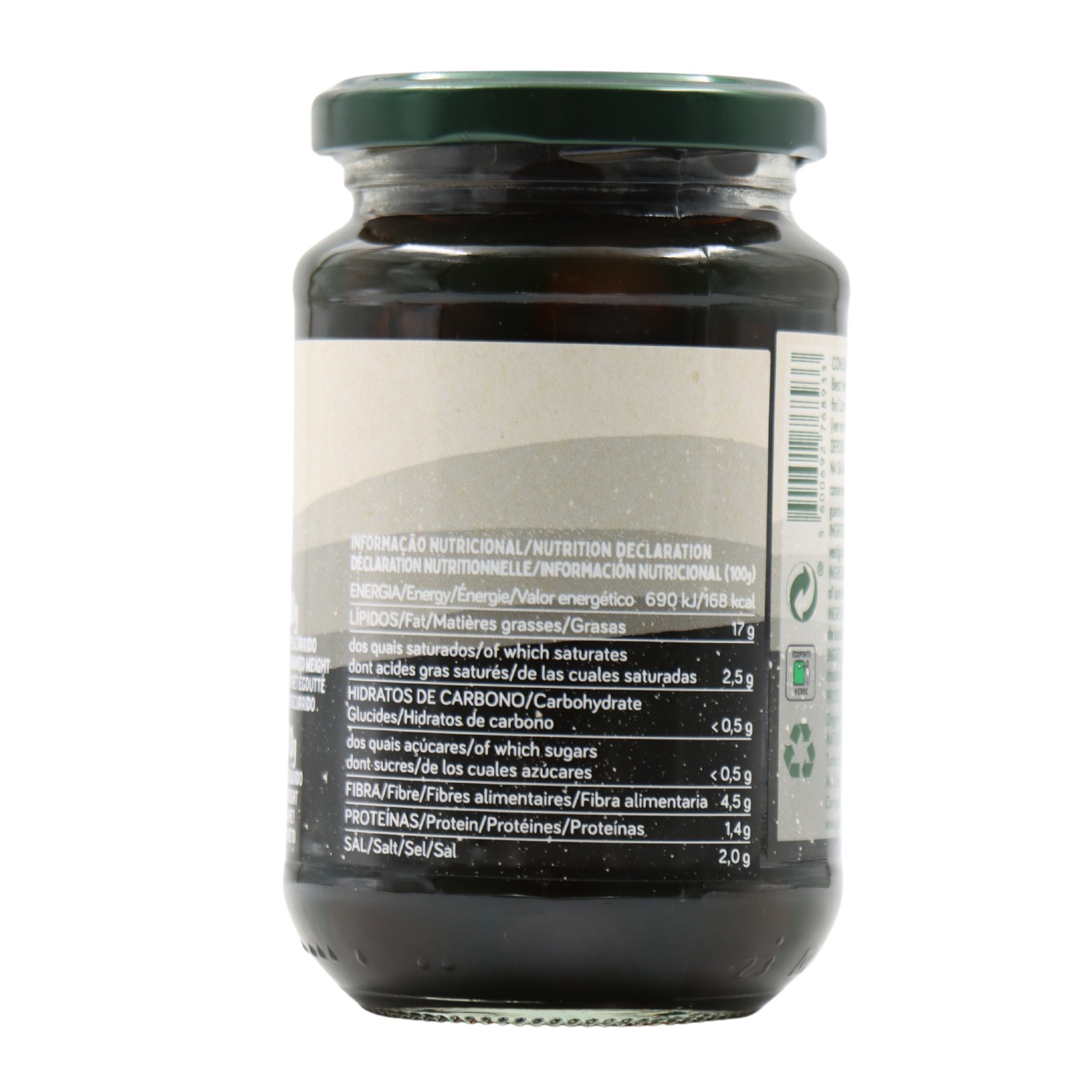 Qampo Olives noires 210g