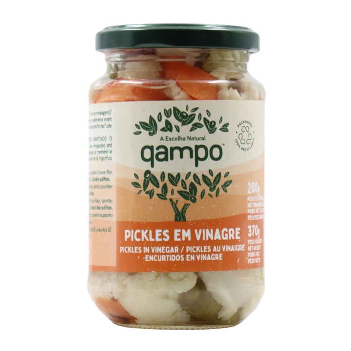 Qampo Pickles em Vinagre 200g