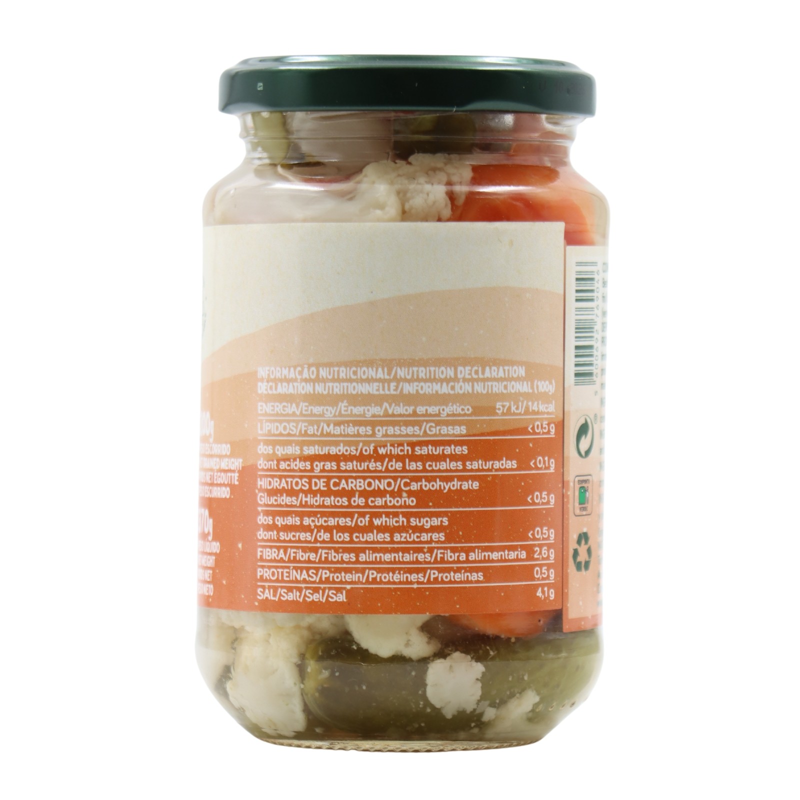 Qampo Pickles em Vinagre 200g