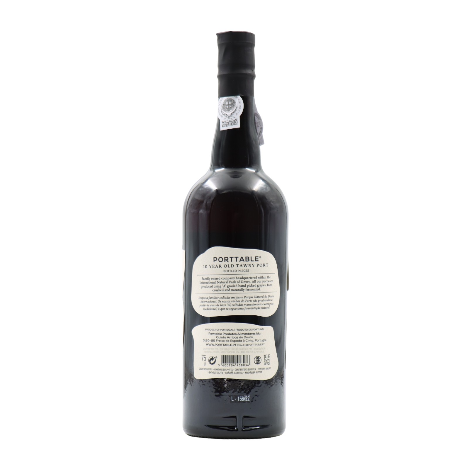 Porttable 10 years Tawny Port