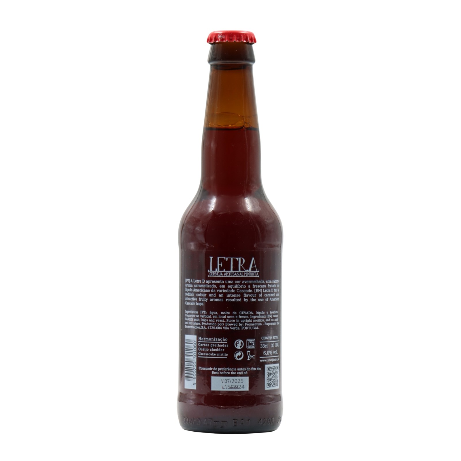 Letra D Red Ale