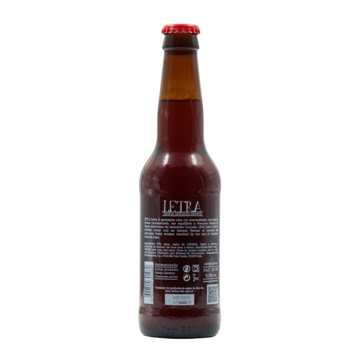 Letra D Red Ale