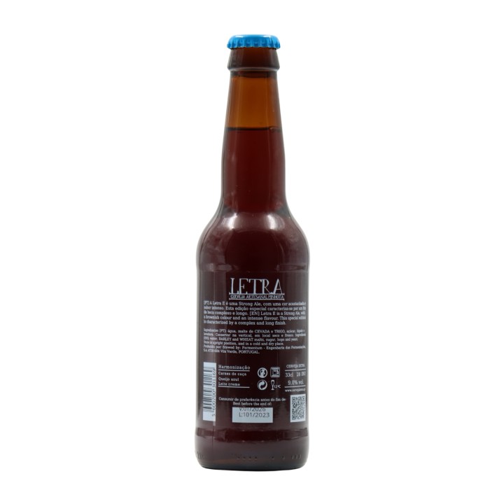 Letra E Belgian Dark Strong Ale