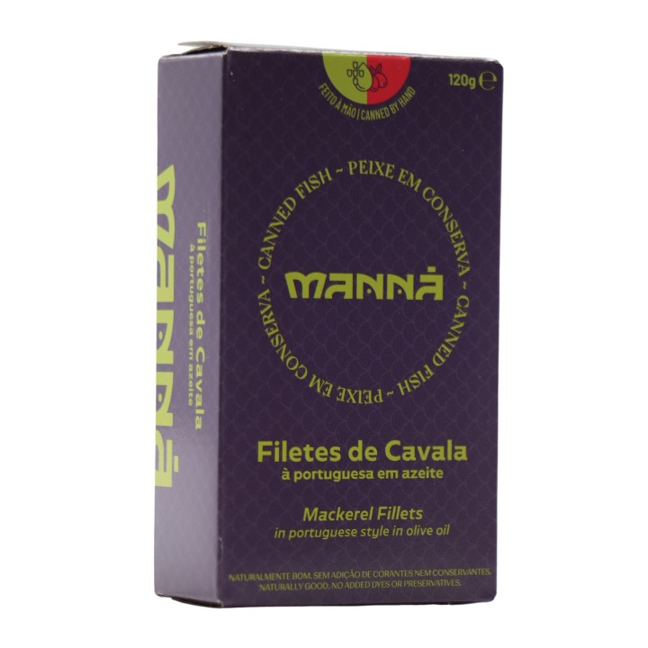 Manná Mackerel Fillets Portuguese Style In Olive Oil
