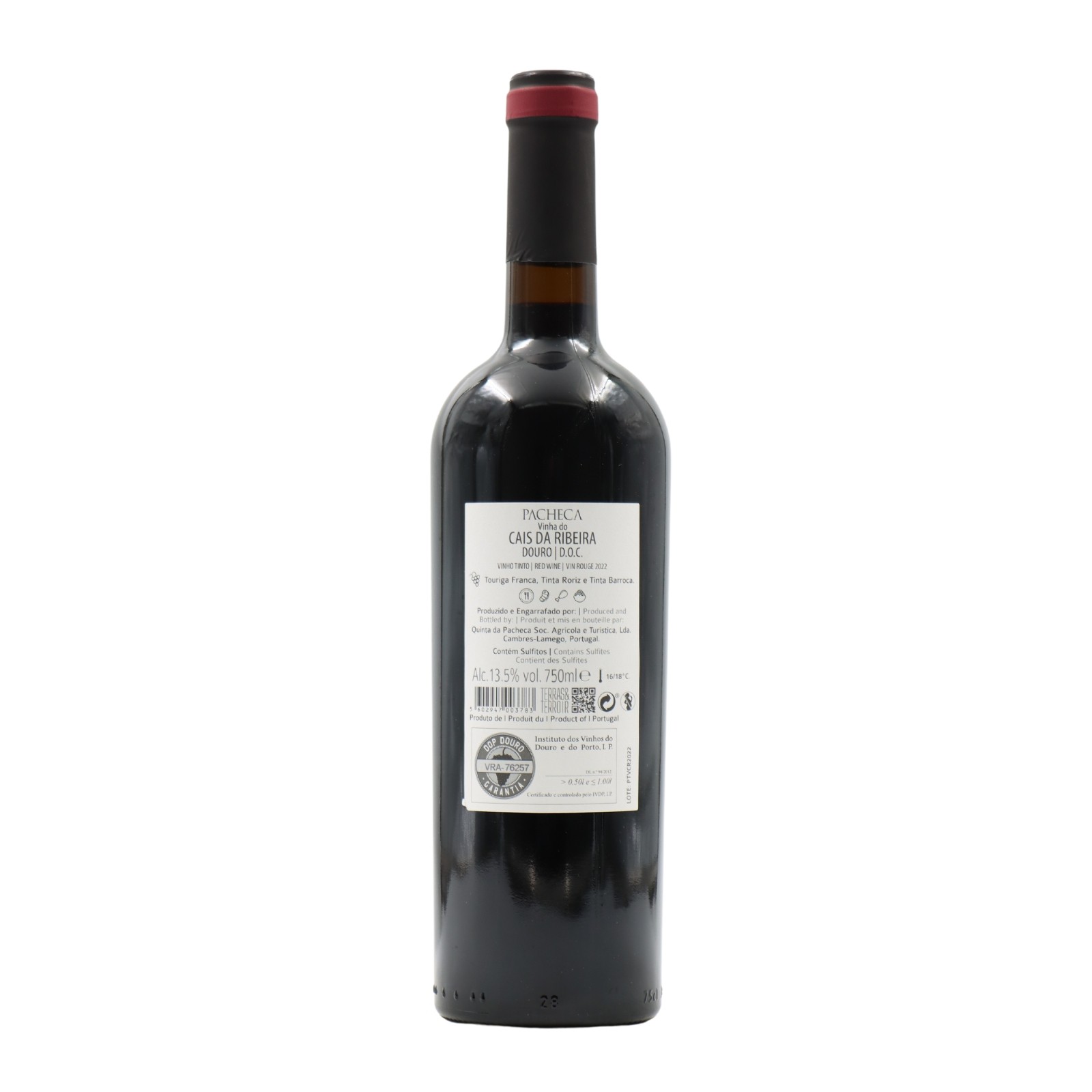 Pacheca Vinha do Cais da Ribeira Red 2022