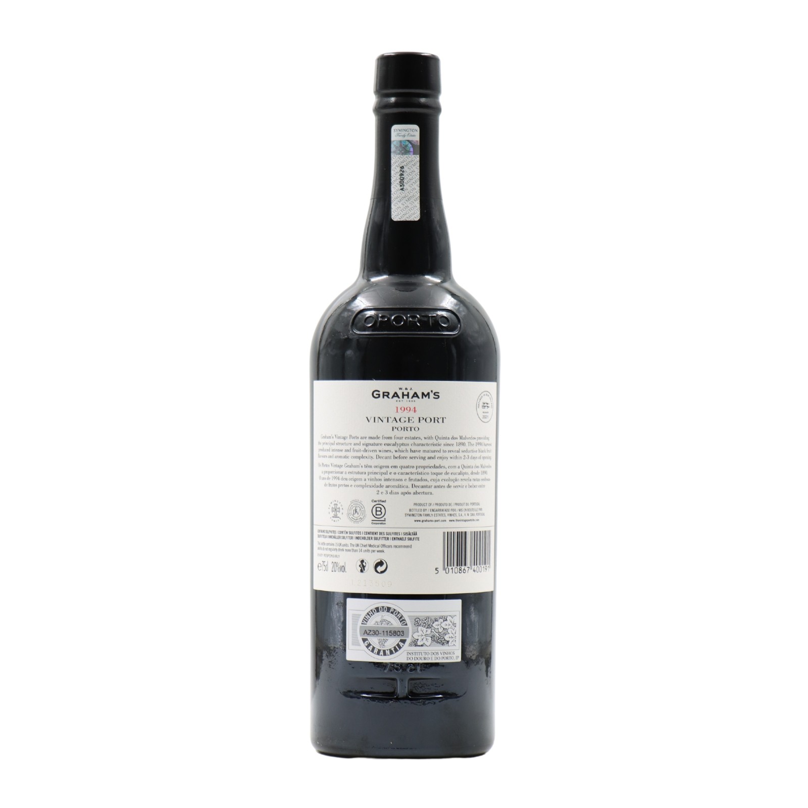 Grahams Vintage Porto 1994
