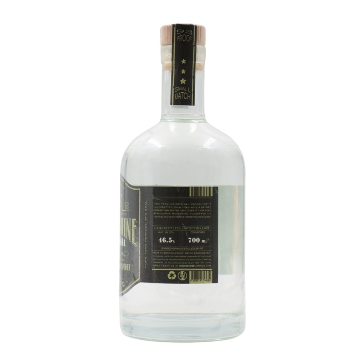 Moonshine Original Unaged Grain Whisky