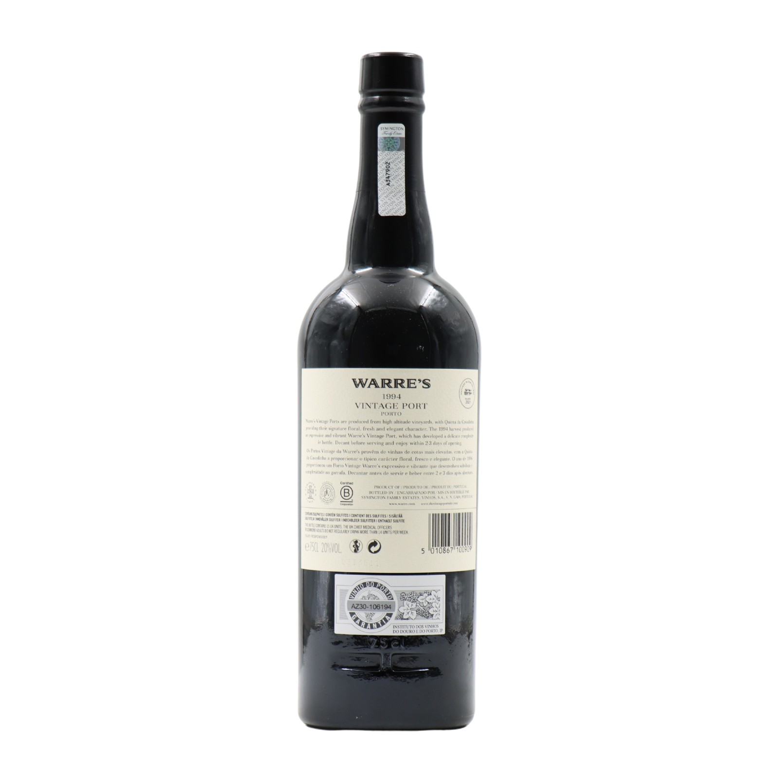 Warres Vintage Port 1994