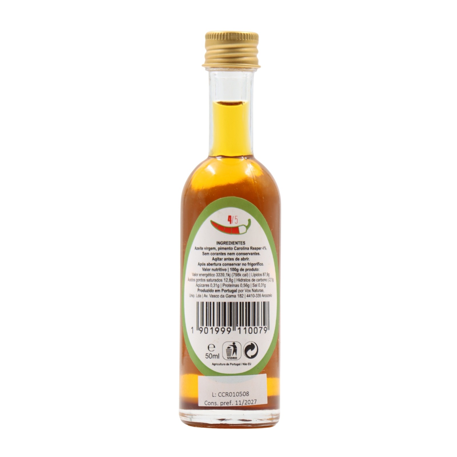 Vox Naturae Carolina Reaper Spicy Pepper Condiment
