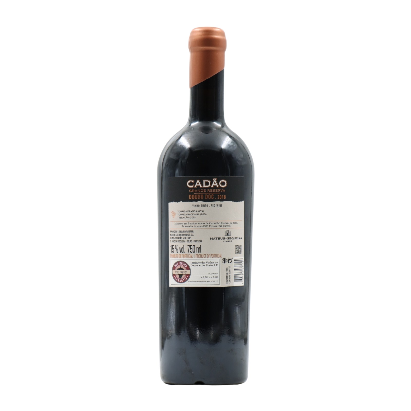 Cadão Old Vines Grande Réserve Rouge 2018