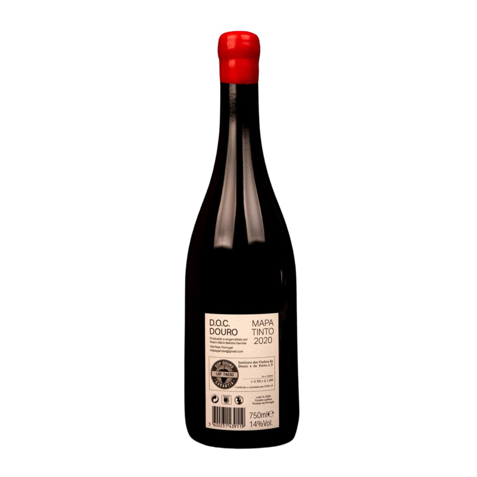 Mapa Vilarinho das Cotas Tinto 2020