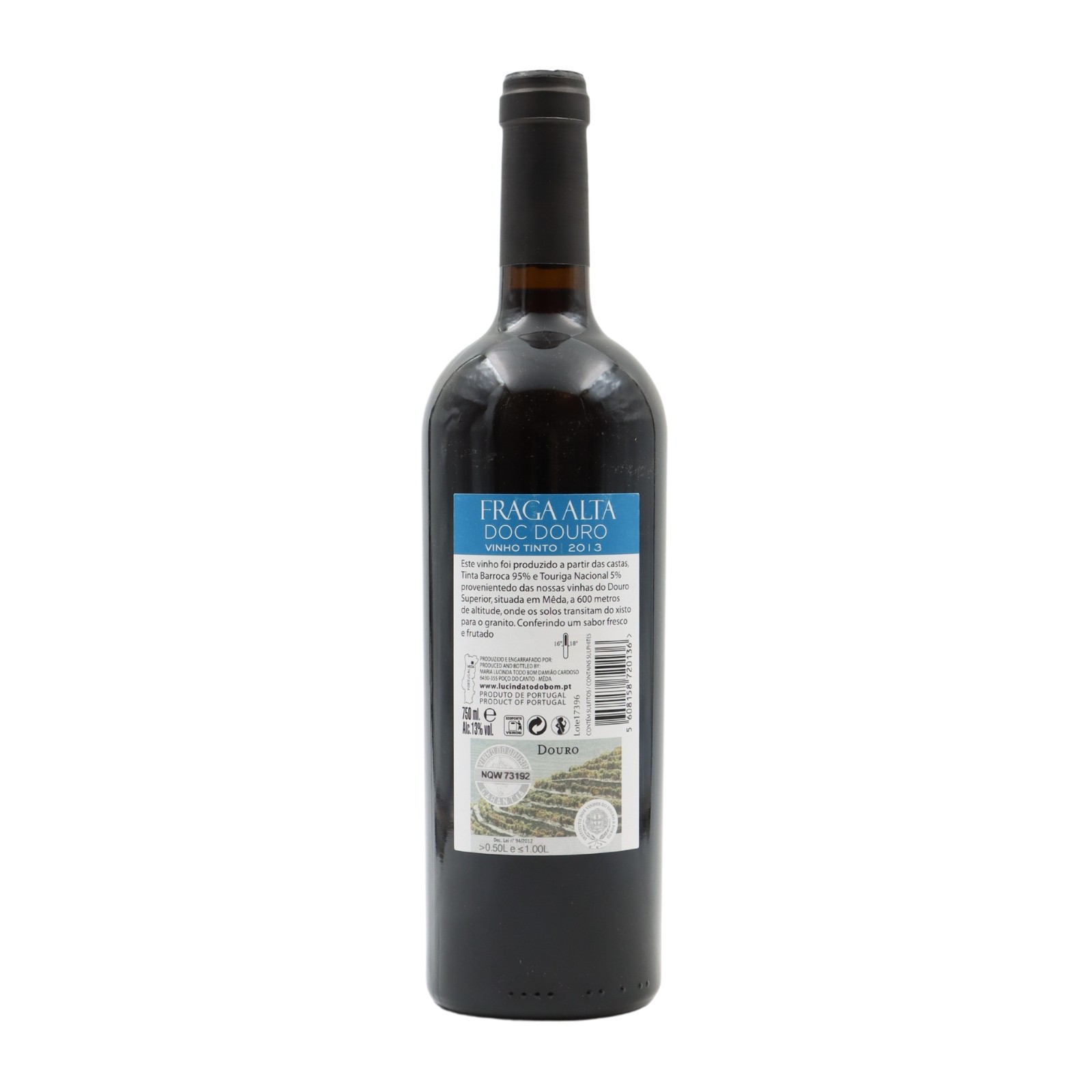 Fraga Alta Tinta Barroca Tinto 2013
