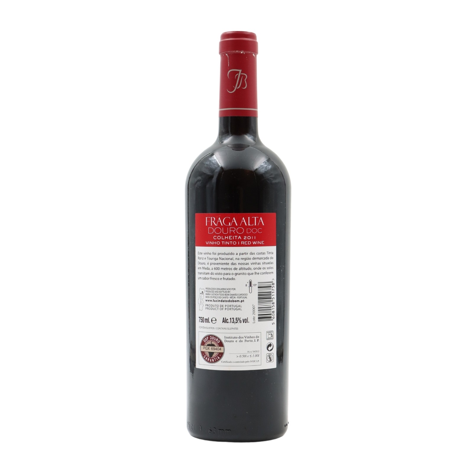 Fraga Alta Tinta Roriz Red 2011
