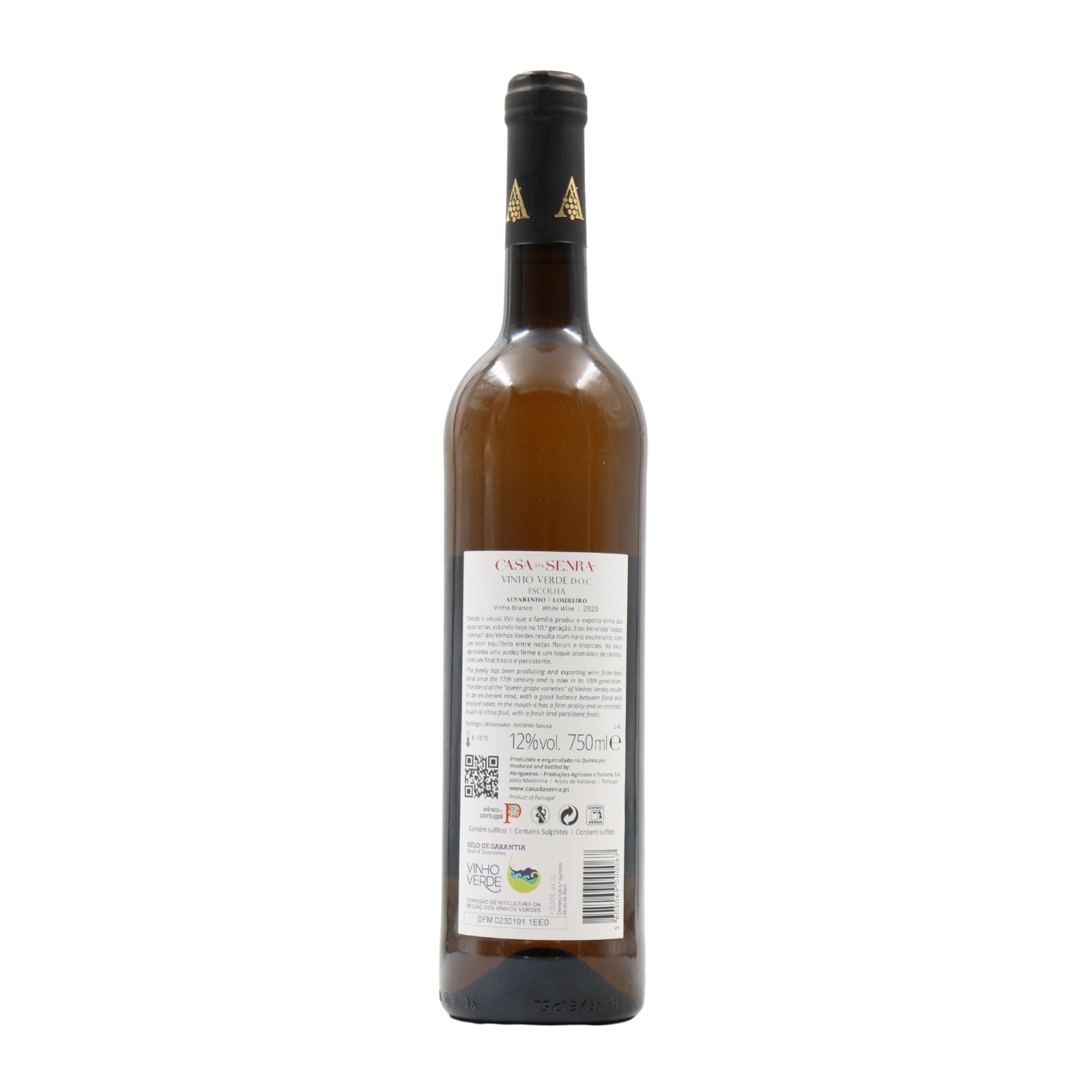 Casa da Senra Alvarinho Loureiro White 2020