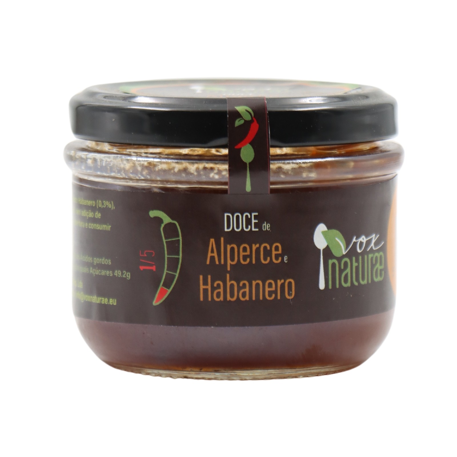 Vox Naturae Apricot and Habanero Jam
