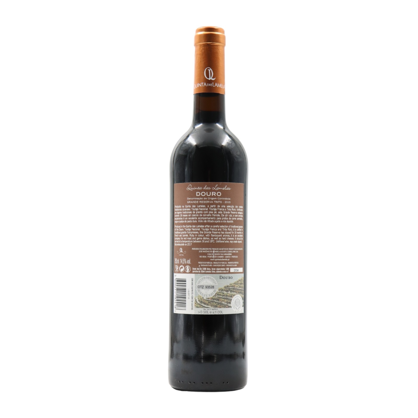 Quinta das Lamelas Grande Riserva Rosso 2015