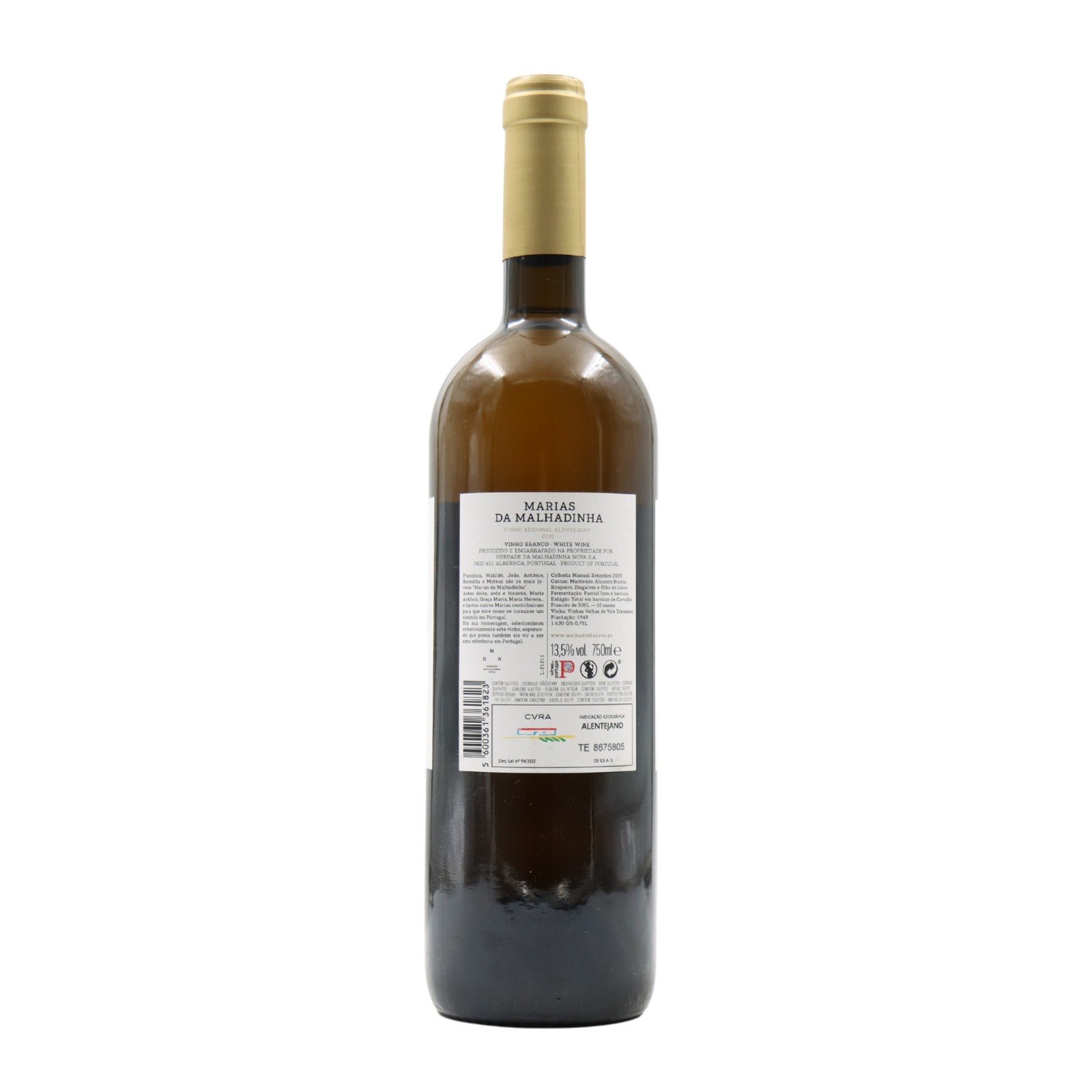 Marias da Malhadinha Old Vines Bianco 2020