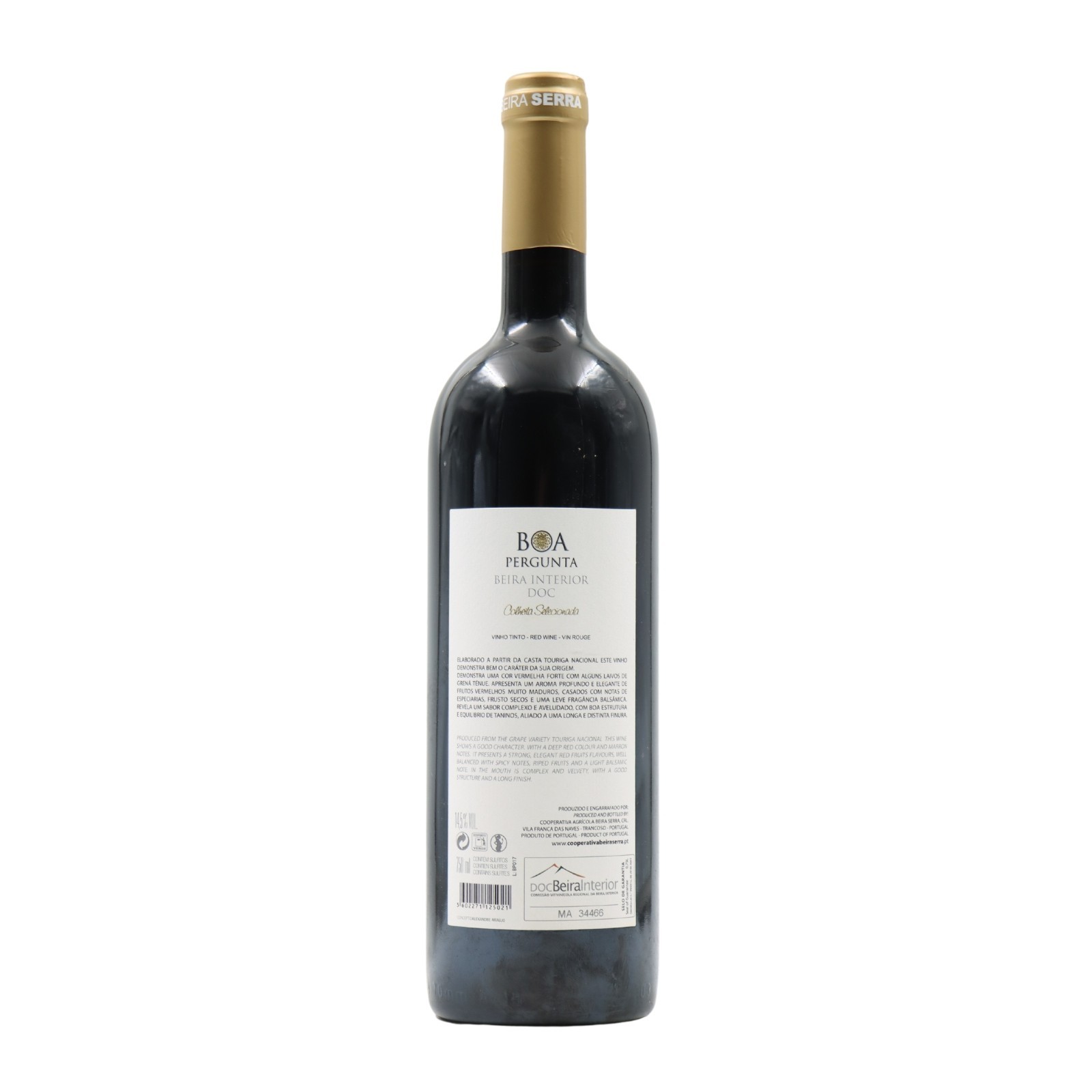 Adega Beira Serra Boa Pergunta Red 2017