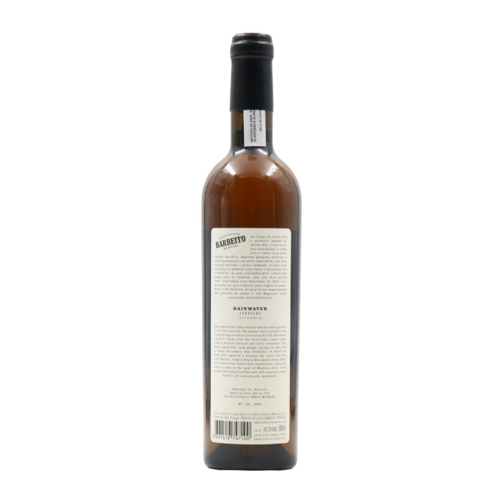 Barbeito Rainwater Verdelho Sercial Madeira