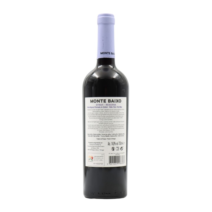 Monte Baixo Setúbal Syrah Rot 2023
