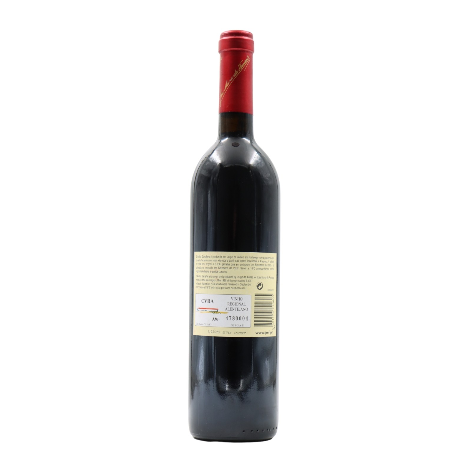D'Avillez Garrafeira Tinto 1998