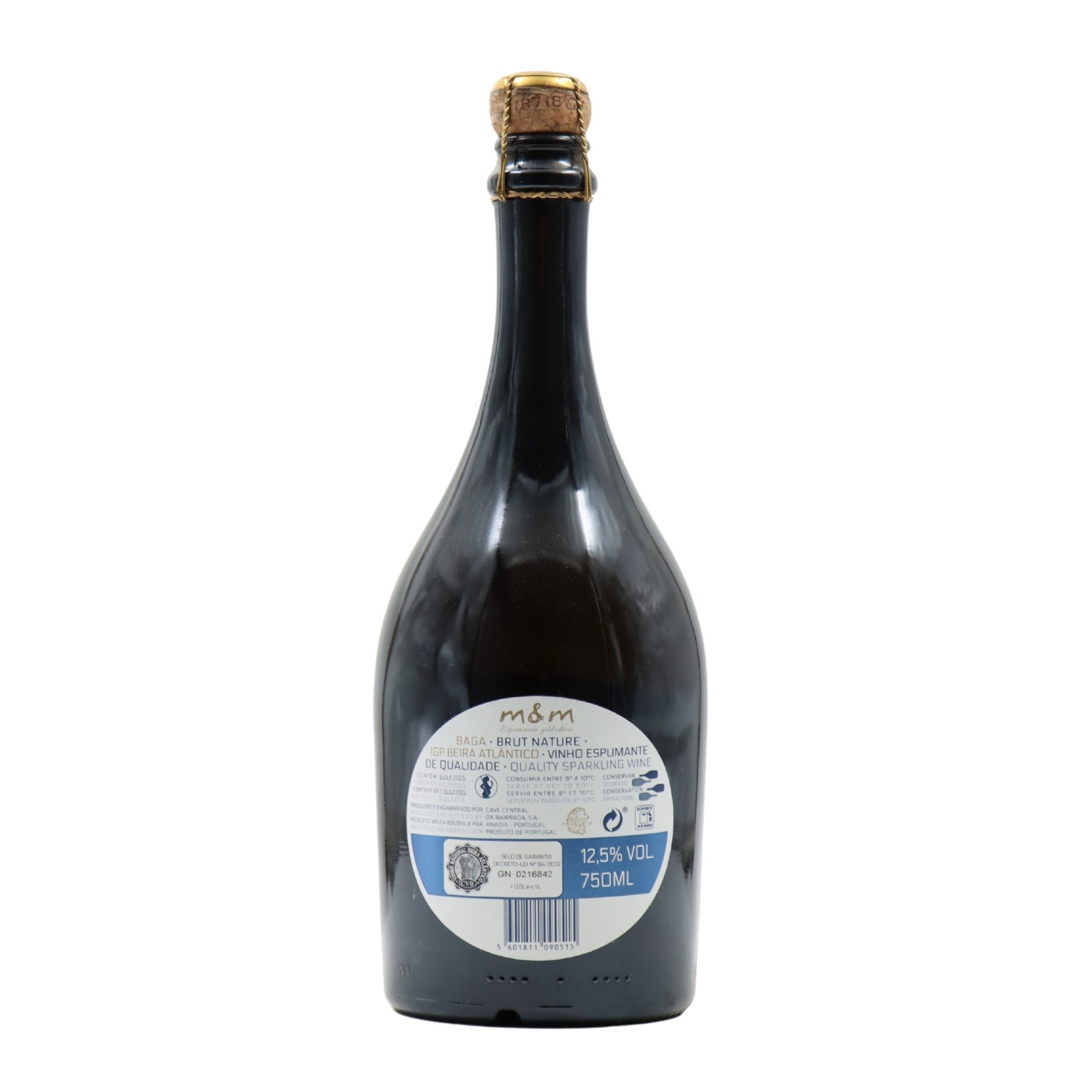 M&M Gold Edition Baga Brut Nature Sparkling