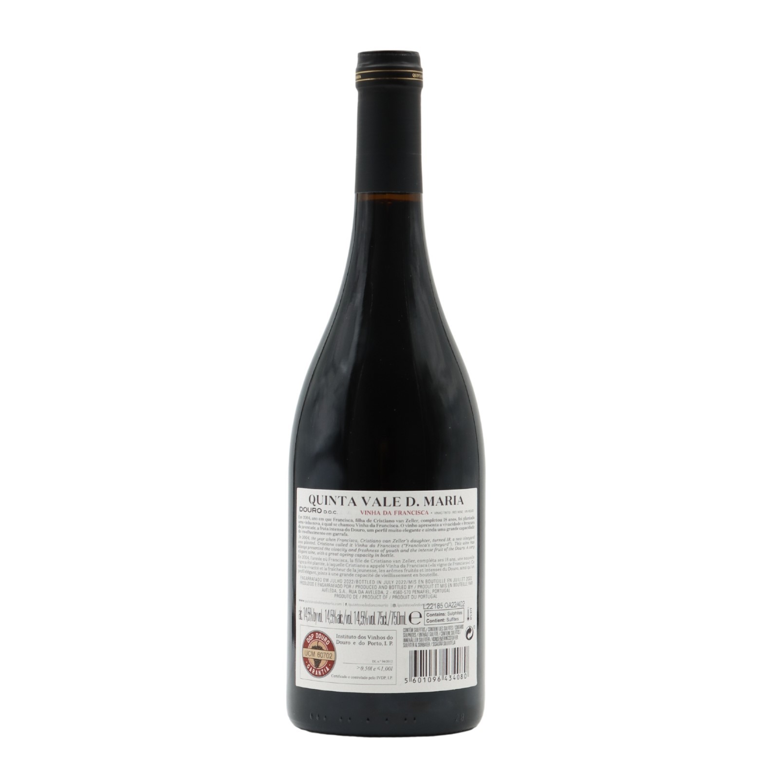 Quinta do Vale Dona Maria Vinha da Francisca Red 2022