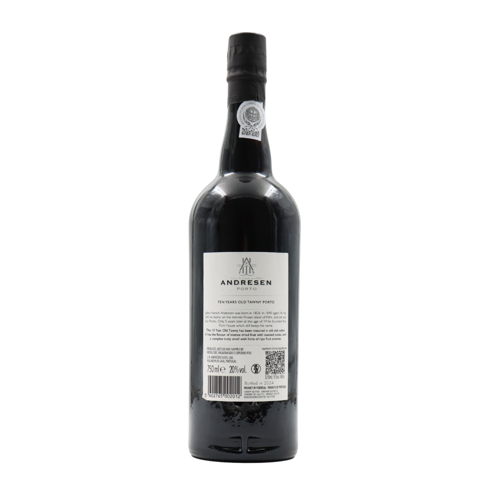 J H Andresen Century 10 years Port